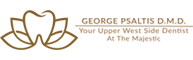 The George Psaltis, DMD, PC website scrolling logo